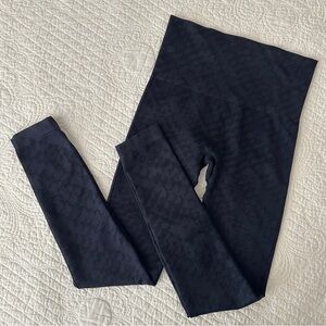 Spanx Look At Me Now Shaping Seamless Leggings High Rise Houndstooth Women’s S